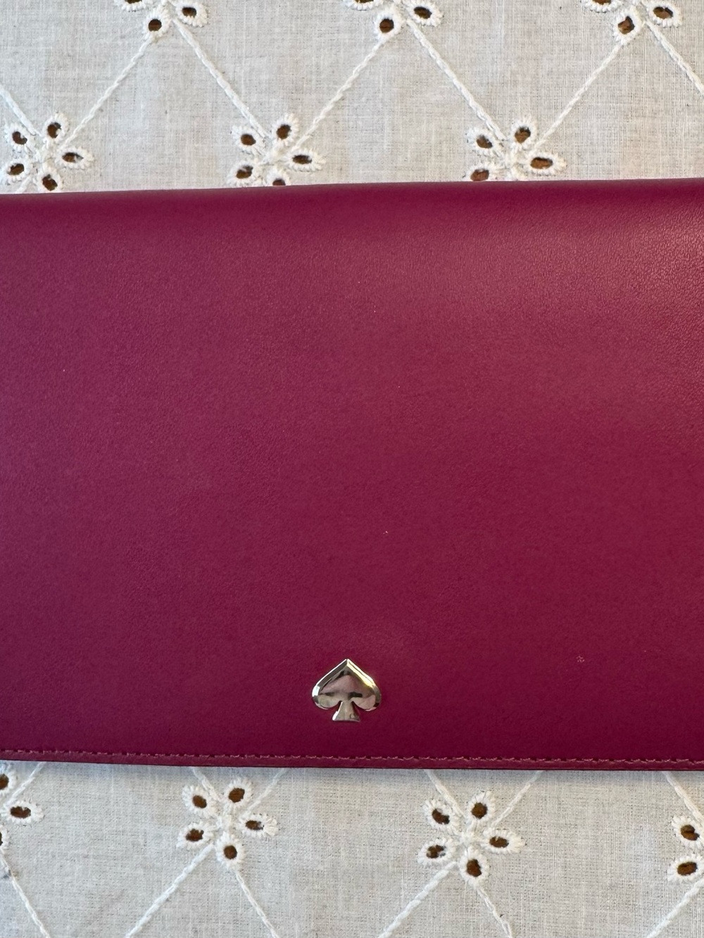 Kate Spade New York Berry Leather Snap Continental Wallet